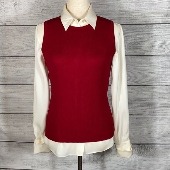 Kate Hill wool sleeveless Top - Picture 1 of 7